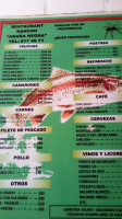 “rancho Araña Negra menu