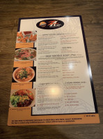 Z Asian Vietnamese Kitchen menu