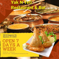 Yak N Yeti food