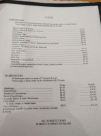 City Grill menu