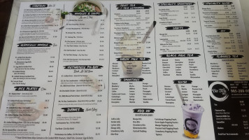 Bo-tea Café menu