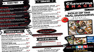 Shawarma Shack menu