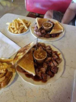 Hickory Log -b-q food