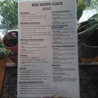 Big Bend Cafe food