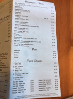 Pho 7 Vietnamese menu