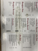 D Mongeon's Deli Catering menu