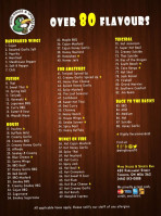 Wing House Sports menu