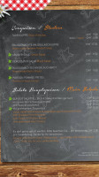 Drei Berge menu