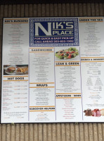 Niks Place food