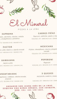 Pizzas Artesanales El Mineral food