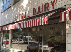 Central Dairy Ice Cream Parlor food