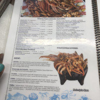 Mariscos El Gato menu