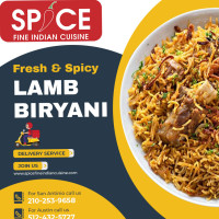 Spice Fine Indian Cuisine food