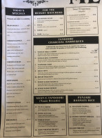 Shalimar menu