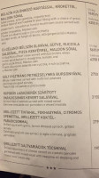 Rossita Olaszos Kisvendéglő menu