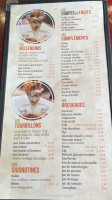 Beaubien Deli menu