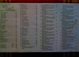 Phở Binh menu