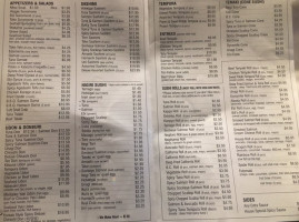 Sushi Town In Coquitlam menu