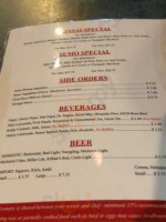 Shi Chi Japanese Steakhouse menu