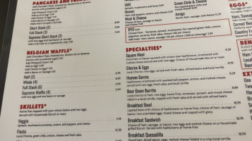 Jerry Bob's River menu