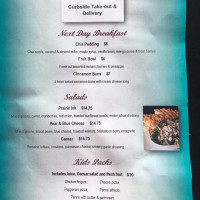 Prairie Ink Restaurant menu