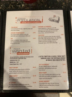 Mug Shots Burgers and Brews menu