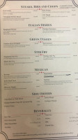 Nick's Southside Diner menu