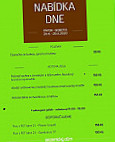 Restaurace Sezemicky Dum menu