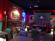 Fifty Pizza Diner inside