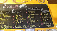 Parrilla la Rosalia menu