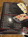 Saika Sushi menu