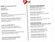 Sake Sushi Grill menu