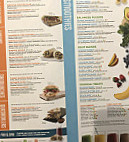 Tropical Smoothie Cafe menu