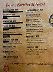 La China Mexican menu