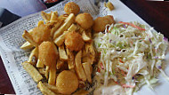 Salty's Fish & Chips food