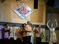 Smith Family Garden Luau food