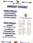 McCarron's Pub and Grill menu