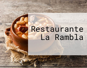 Restaurante La Rambla