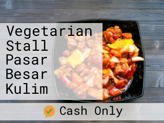 Vegetarian Stall Pasar Besar Kulim