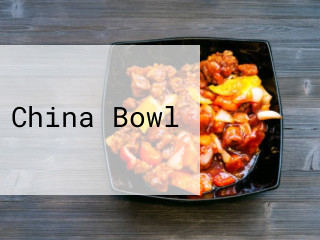 China Bowl