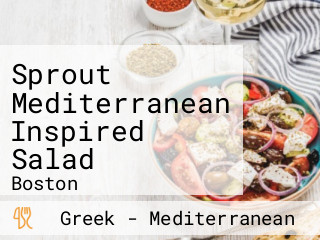 Sprout Mediterranean Inspired Salad