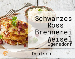 Schwarzes Ross · Brennerei Weisel