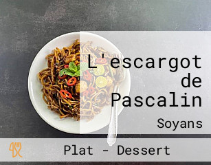 L'escargot de Pascalin