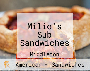 Milio's Sandwiches