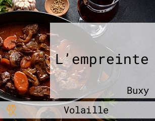 L’empreinte