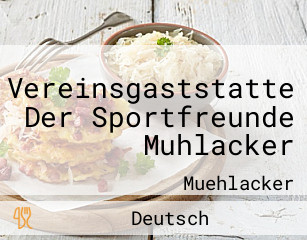 Vereinsgaststatte Der Sportfreunde Muhlacker