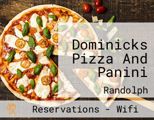 Dominicks Pizza And Panini