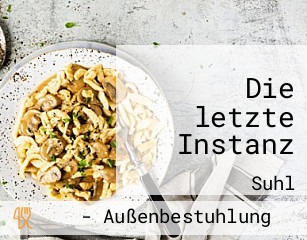 Die letzte Instanz