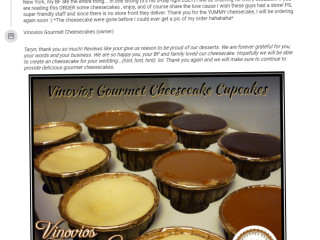 Vinovios Gourmet Cheesecakes