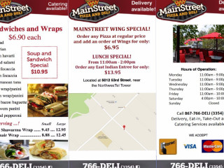 Main Street Pizza and Deli